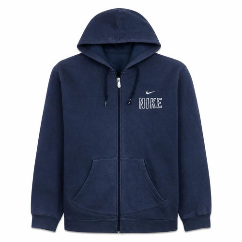Nike Men's Blue Full Zip Hoodie XL Sports Fleece