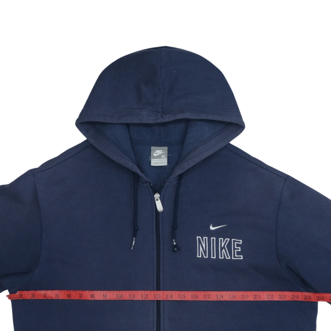 Nike Men's Blue Full Zip Hoodie XL Sports Fleece