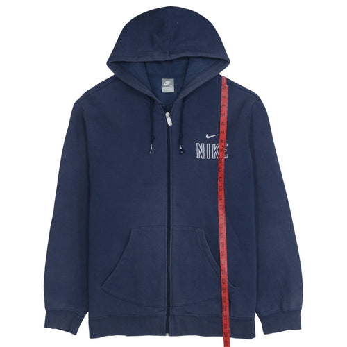Nike Men's Blue Full Zip Hoodie XL Sports Fleece