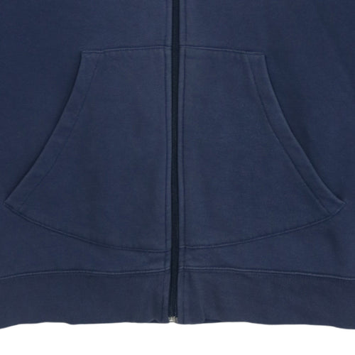 Nike Men's Blue Full Zip Hoodie XL Sports Fleece