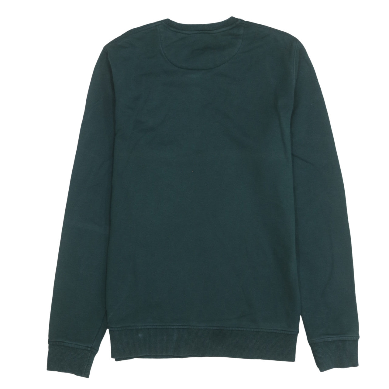 Lyle & Scott Men's Green Cotton Crew Neck Sweatshirt Size M
