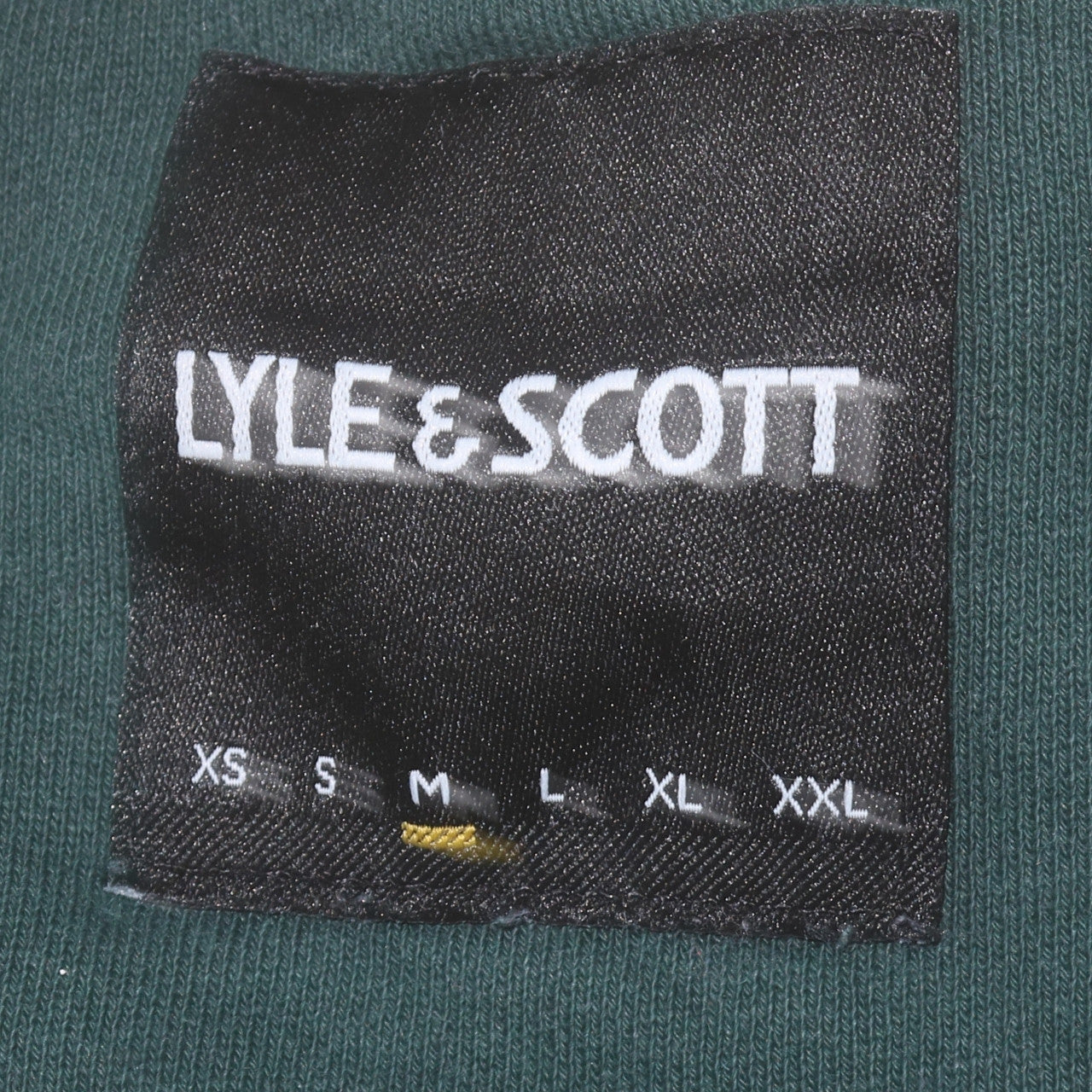 Lyle & Scott Men's Green Cotton Crew Neck Sweatshirt Size M
