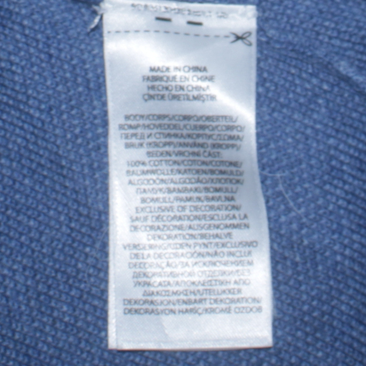 Polo Ralph Lauren Men's Blue Cotton Half Zip Jumper Size L