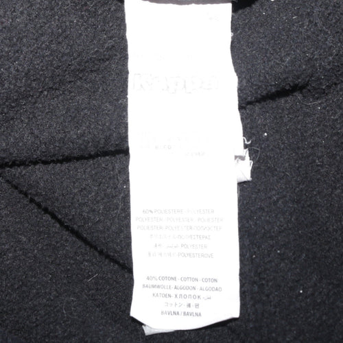 Kappa Men's Black Full Zip Hoodie Size L Sportswear