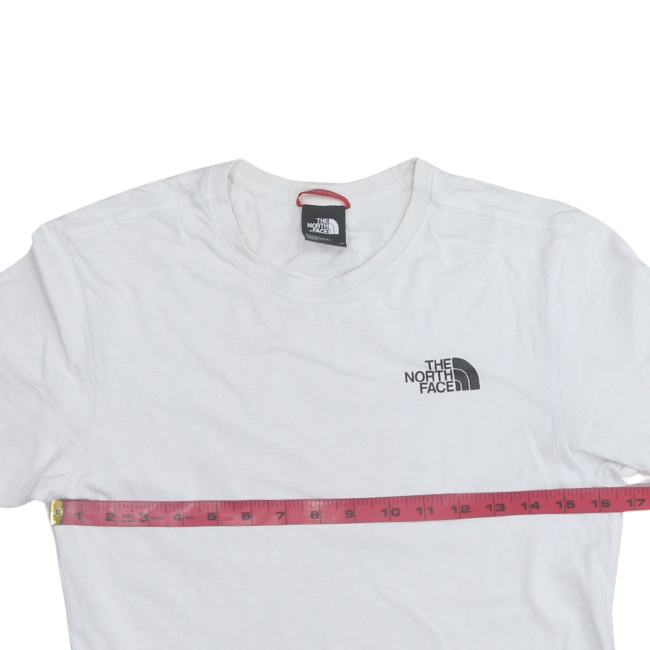 The North Face Men's White XS Graphic Logo Crew Neck T-Shirt