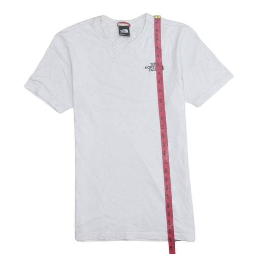 The North Face Men's White XS Graphic Logo Crew Neck T-Shirt