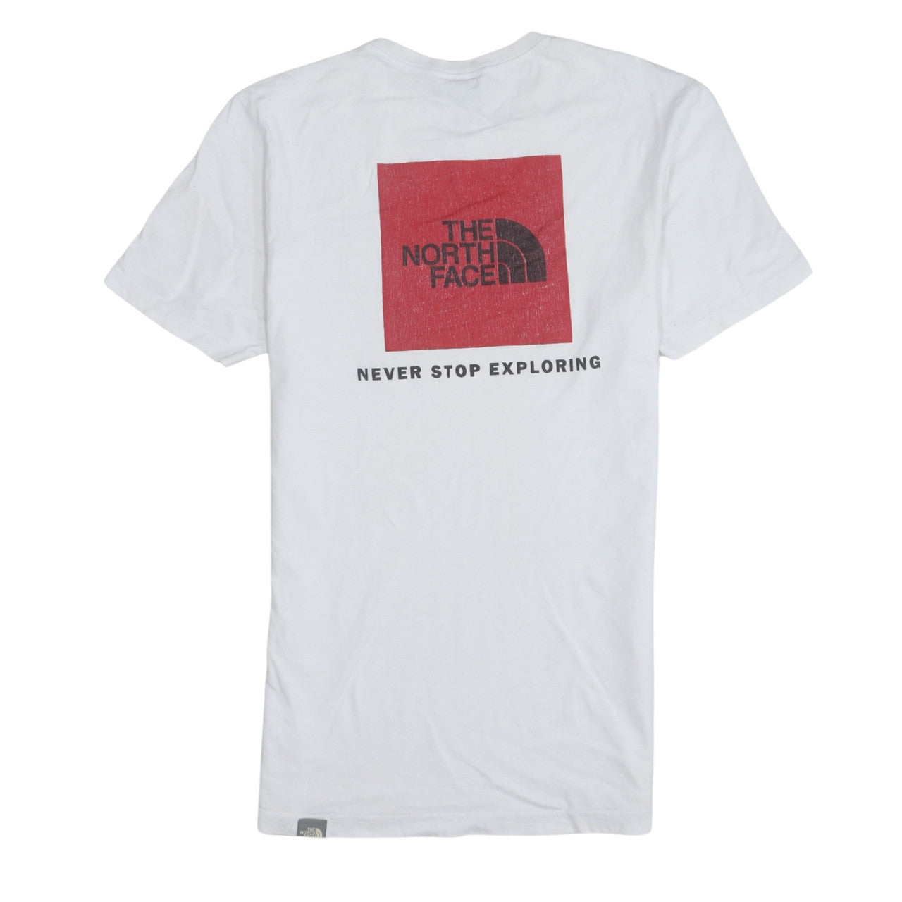 The North Face Men's White XS Graphic Logo Crew Neck T-Shirt