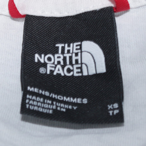 The North Face Men's White XS Graphic Logo Crew Neck T-Shirt