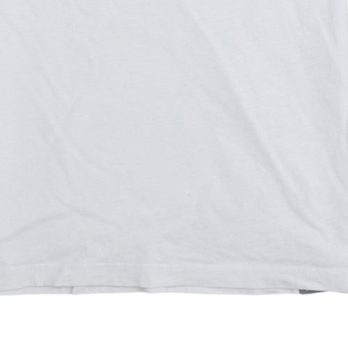 The North Face Men's White XS Graphic Logo Crew Neck T-Shirt