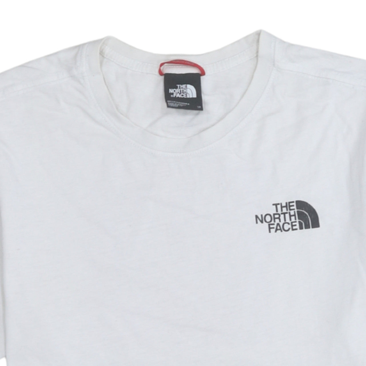 The North Face Men's White XS Graphic Logo Crew Neck T-Shirt