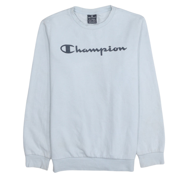 Champion Girls White Logo Pullover Sweatshirt 13-14 Years