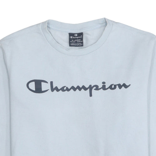 Champion Girls White Logo Pullover Sweatshirt 13-14 Years