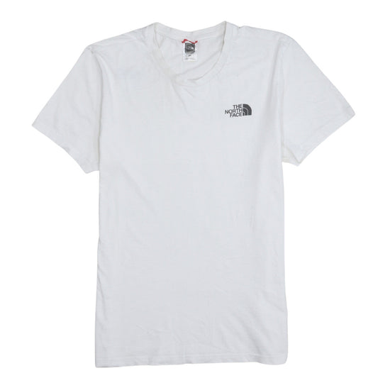 The North Face Mens White Crew Neck Cotton T-Shirt XS