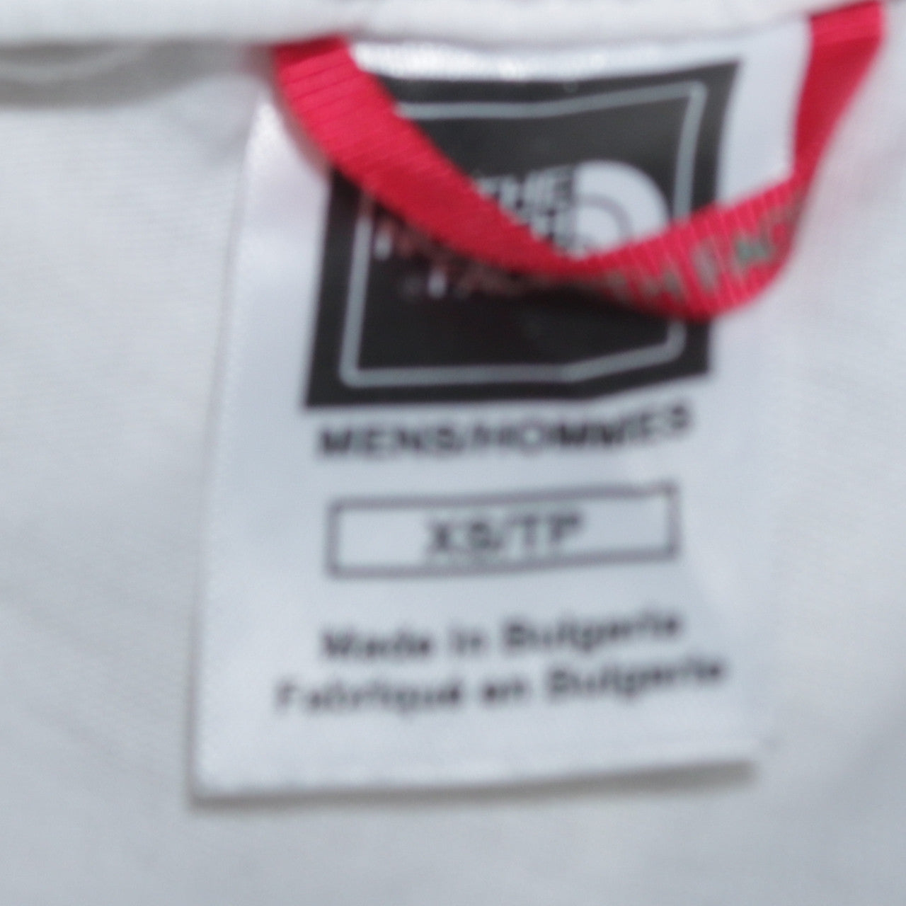 The North Face Mens White Crew Neck Cotton T-Shirt XS