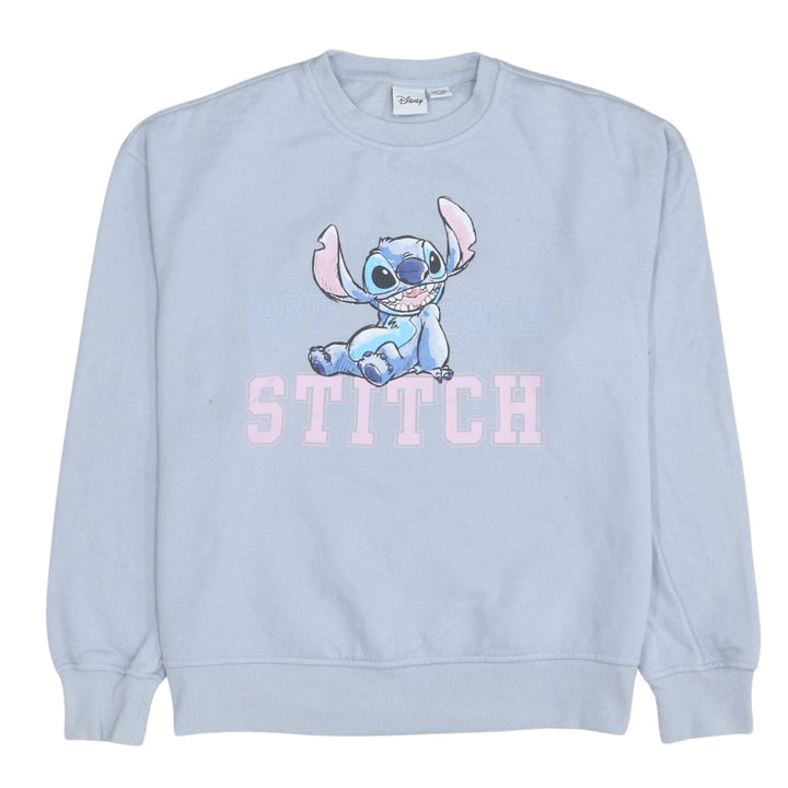 Disney x Primark Women’s Blue Stitch Sweatshirt UK 10/12