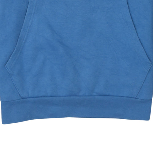 Champion Boys Blue Pullover Hoodie 13-14 Years Logo Cotton Blend Sweatshirt