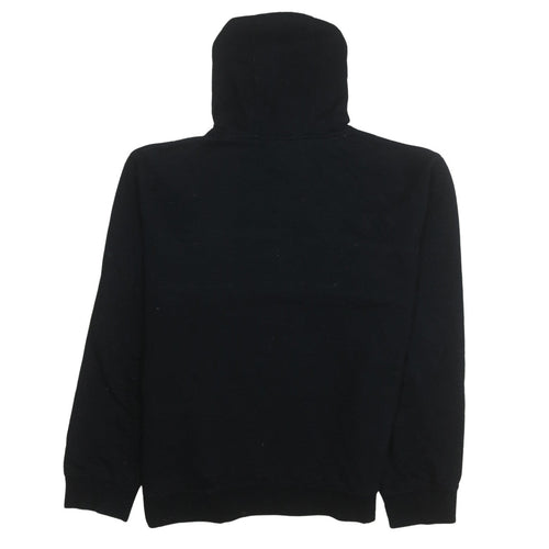 FILA Women's Black Pullover Hoodie Medium Logo Sweatshirt