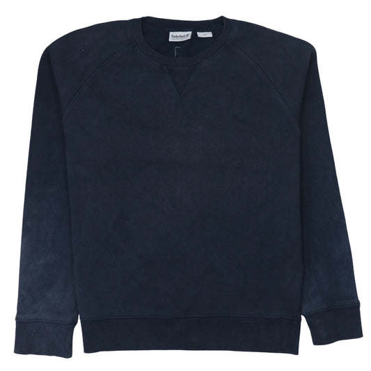 Timberland Men’s Blue Crew Neck Cotton Sweatshirt Size M