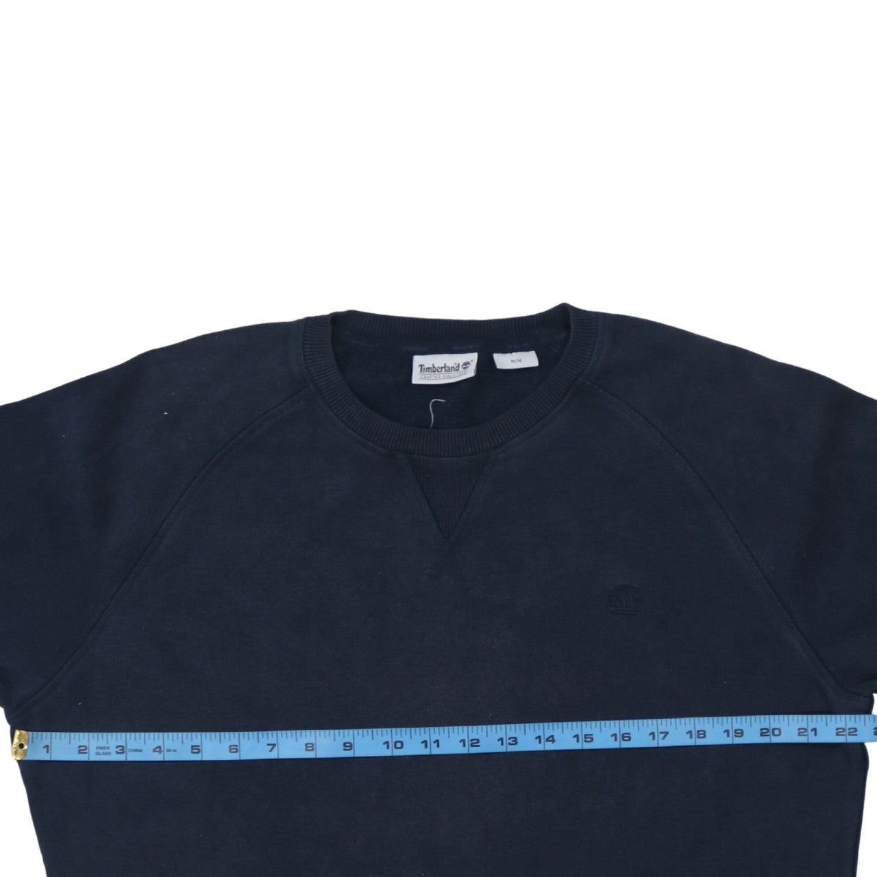 Timberland Men’s Blue Crew Neck Cotton Sweatshirt Size M