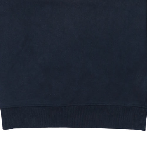 Timberland Men’s Blue Crew Neck Cotton Sweatshirt Size M