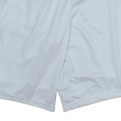 Nike Boys White XL Dri-Fit Athletic Activewear Shorts