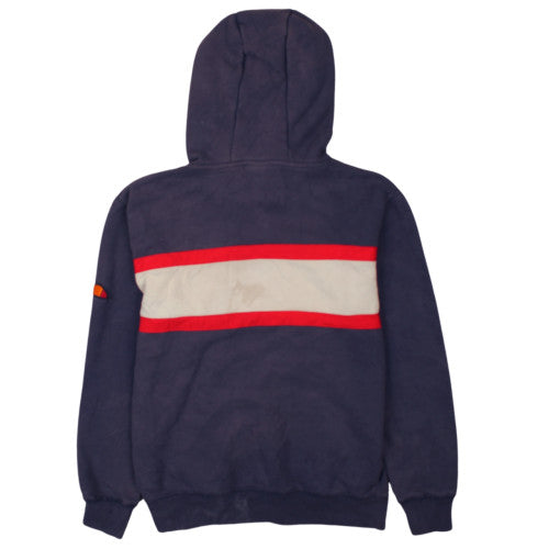 Ellesse Mens Navy Pullover Hoodie M Logo Graphic Hooded Sweatshirt