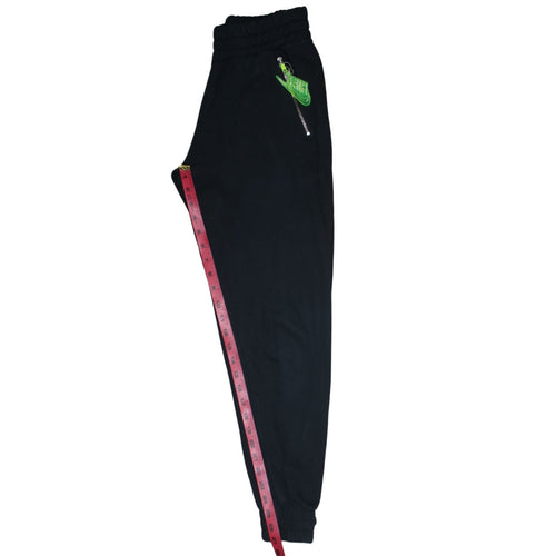 Nike Men's Black XS Jogger Sweatpants with Neon Details