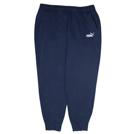 Puma Men's Blue XL Jogger Sweatpants Fleece Activewear Trousers