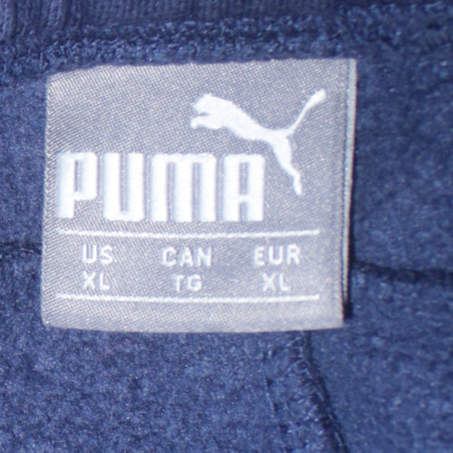 Puma Men's Blue XL Jogger Sweatpants Fleece Activewear Trousers