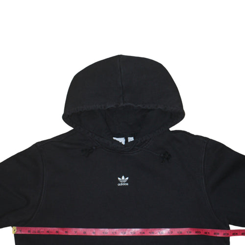 Adidas Women Black Size 20 Pullover Hoodie Sweatshirt