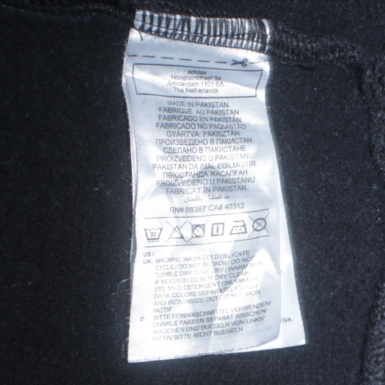 Adidas Women Black Size 20 Pullover Hoodie Sweatshirt