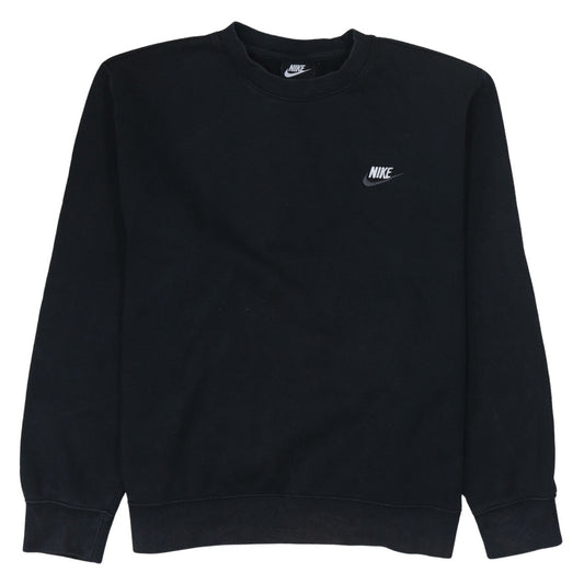 Nike Men's Black Crew Neck Pullover Sweatshirt Size M