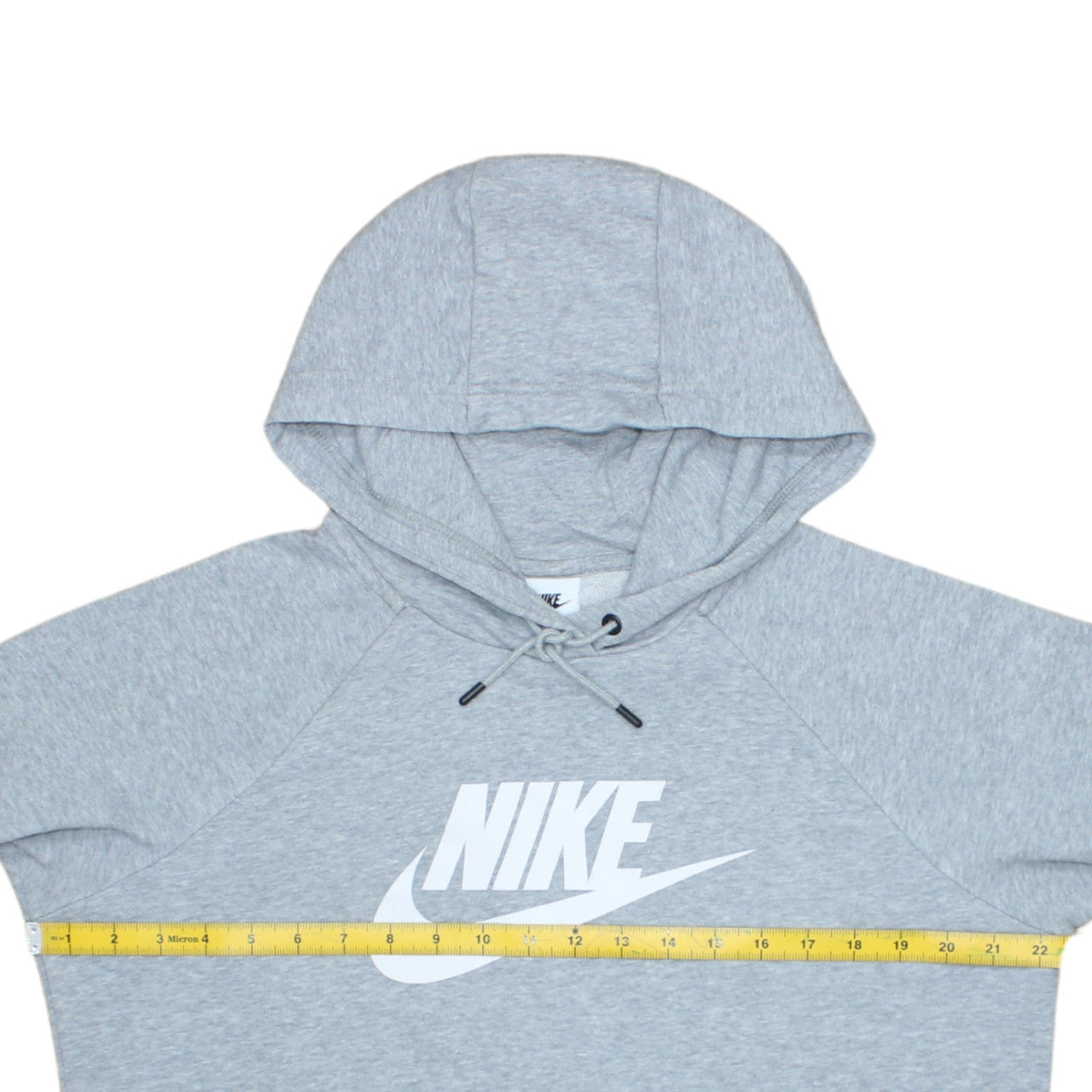Nike Men's Grey Pullover Hoodie M Regular Fit Sportswear
