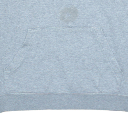 Nike Men's Grey Pullover Hoodie M Regular Fit Sportswear