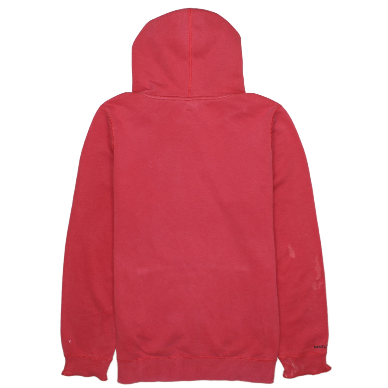 Under Armour Men's Red Pullover Hoodie Small Loose Fit Sportswear