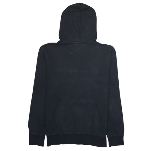 Champion Men's Black Pullover Hoodie Medium Embroidered Logo