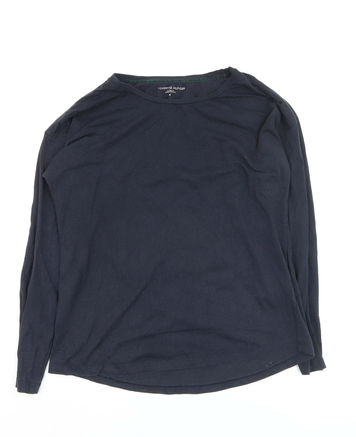 Tommy Hilfiger Men’s Blue Long Sleeve Cotton Top M