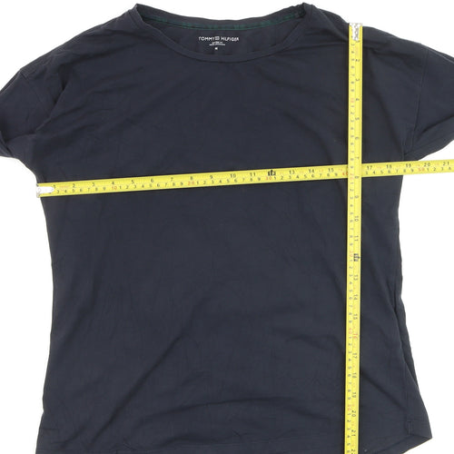 Tommy Hilfiger Men’s Blue Long Sleeve Cotton Top M