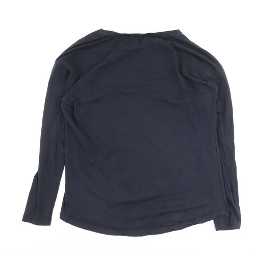 Tommy Hilfiger Men’s Blue Long Sleeve Cotton Top M