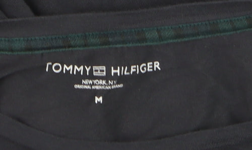 Tommy Hilfiger Men’s Blue Long Sleeve Cotton Top M