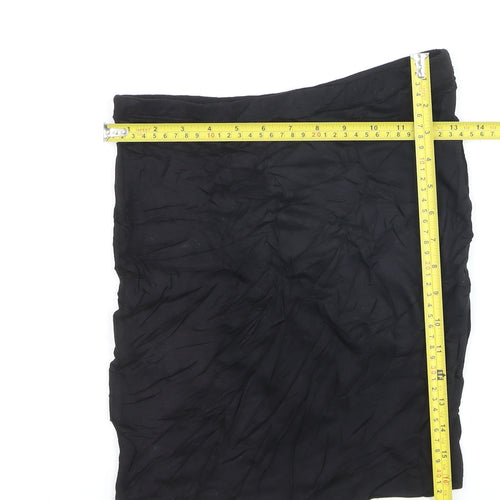 Red Herring Women's Black Size 8 Knee Length Pencil Skirt