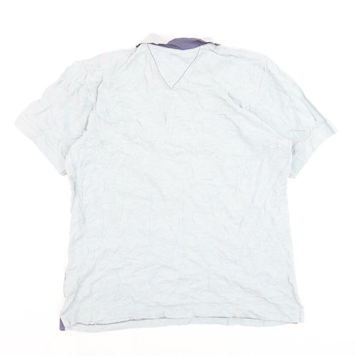 White Stuff Men's Blue Cotton Polo Shirt Size S Casual Summer Top