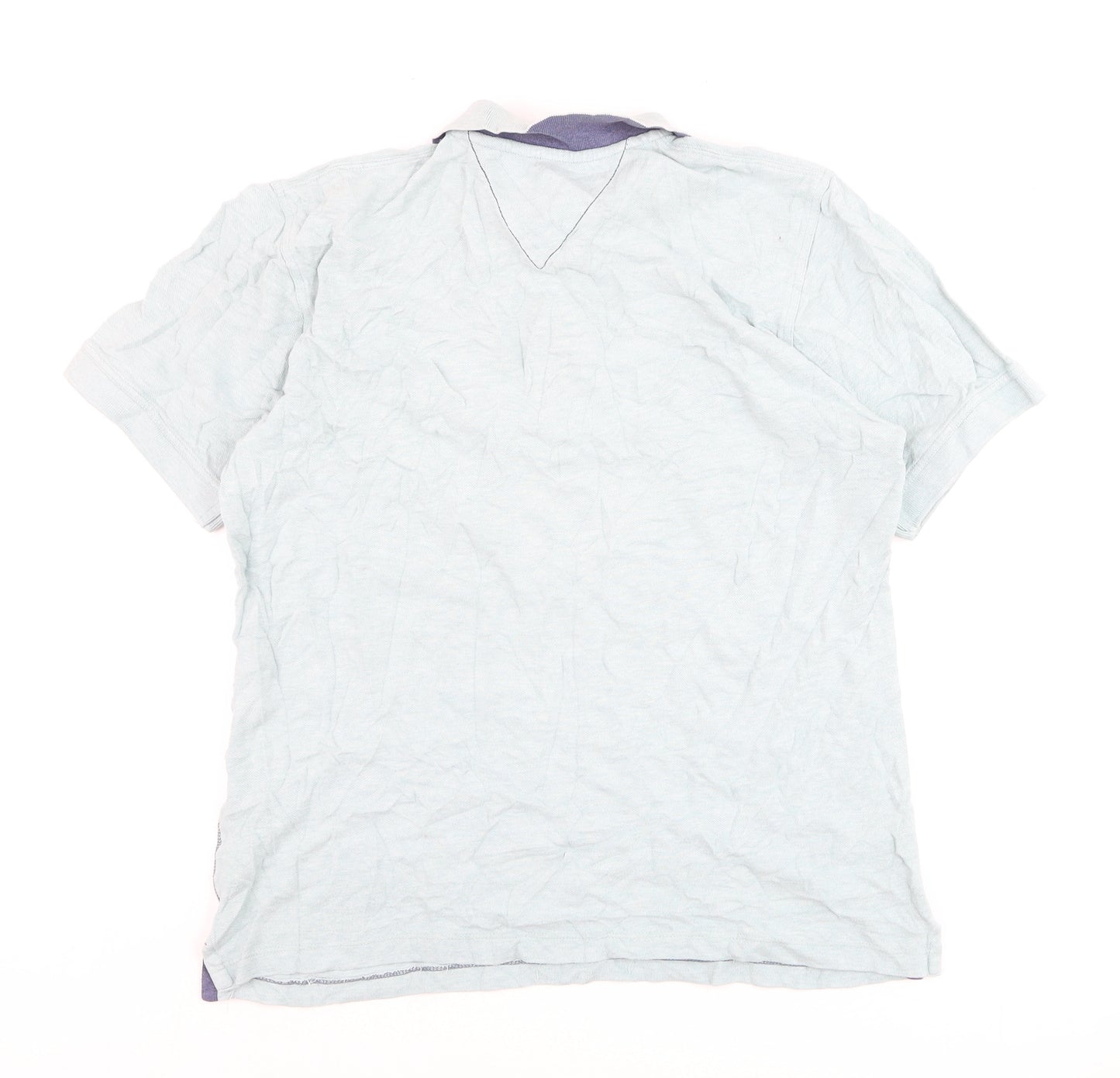 White Stuff Men's Blue Cotton Polo Shirt Size S Casual Summer Top