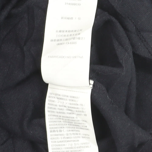 Abercrombie & Fitch Men’s Blue Cotton Crew Neck Pullover Jumper M