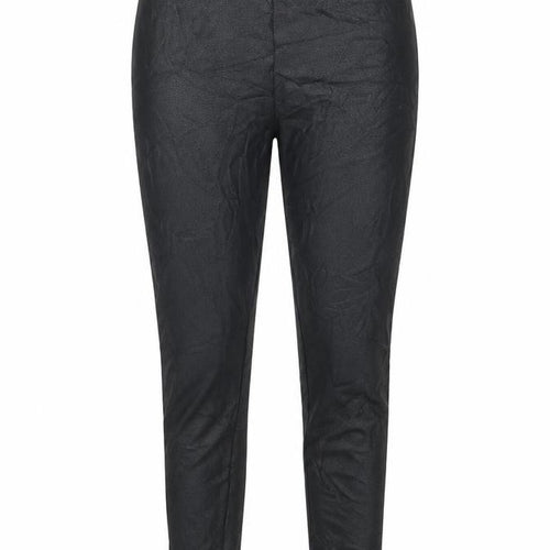 Next Petite Black High Rise Viscose Blend Ankle Leggings UK 6