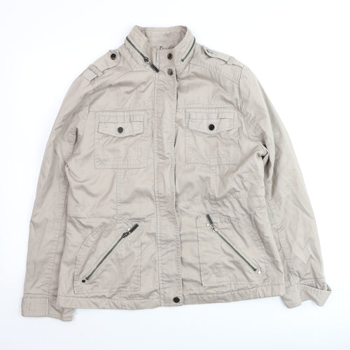 Dorothy Perkins Women’s Beige Size 16 Military Jacket