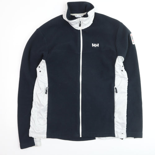 Helly Hansen Men's Black Full Zip Fleece Sweatshirt Size L