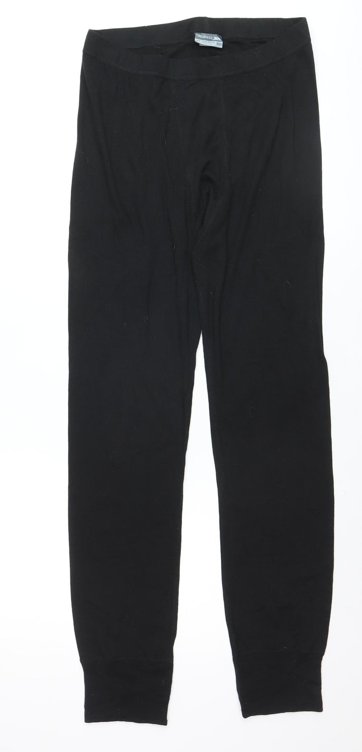 Trespass Mens Black M Compression Leggings Activewear Trousers