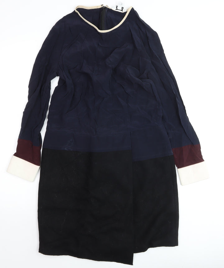 Nicole Farhi Women’s Multicolour Knee Length Shift Dress Size 12