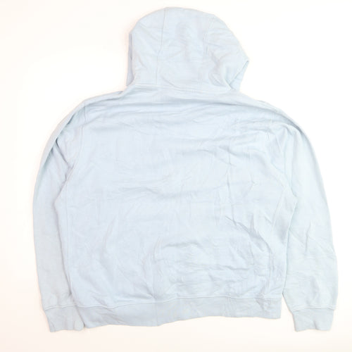 Nike Men's Blue Pullover Hoodie Size L Regular Fit Sportswear